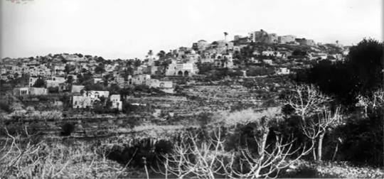 بلدة الشويفات سنة 1891 
